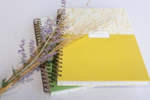 hard cover agenda de Juliette 