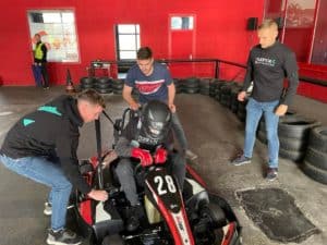 Changement de pilote pour l'équipe Nuance 4 Copyhouse au Karting caritatif 